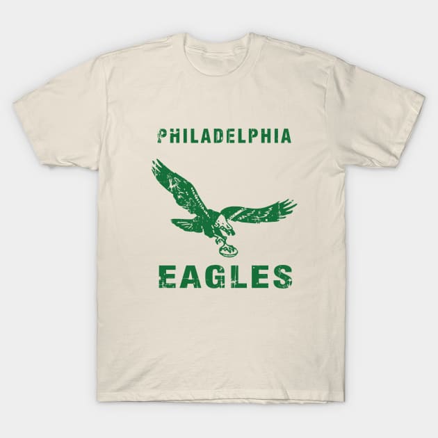 Fly Eagles Fly Philadelphia T-Shirt by AksarART